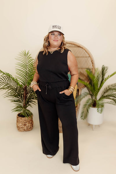 SPANX AirEssentials Jumpsuit- Very Black