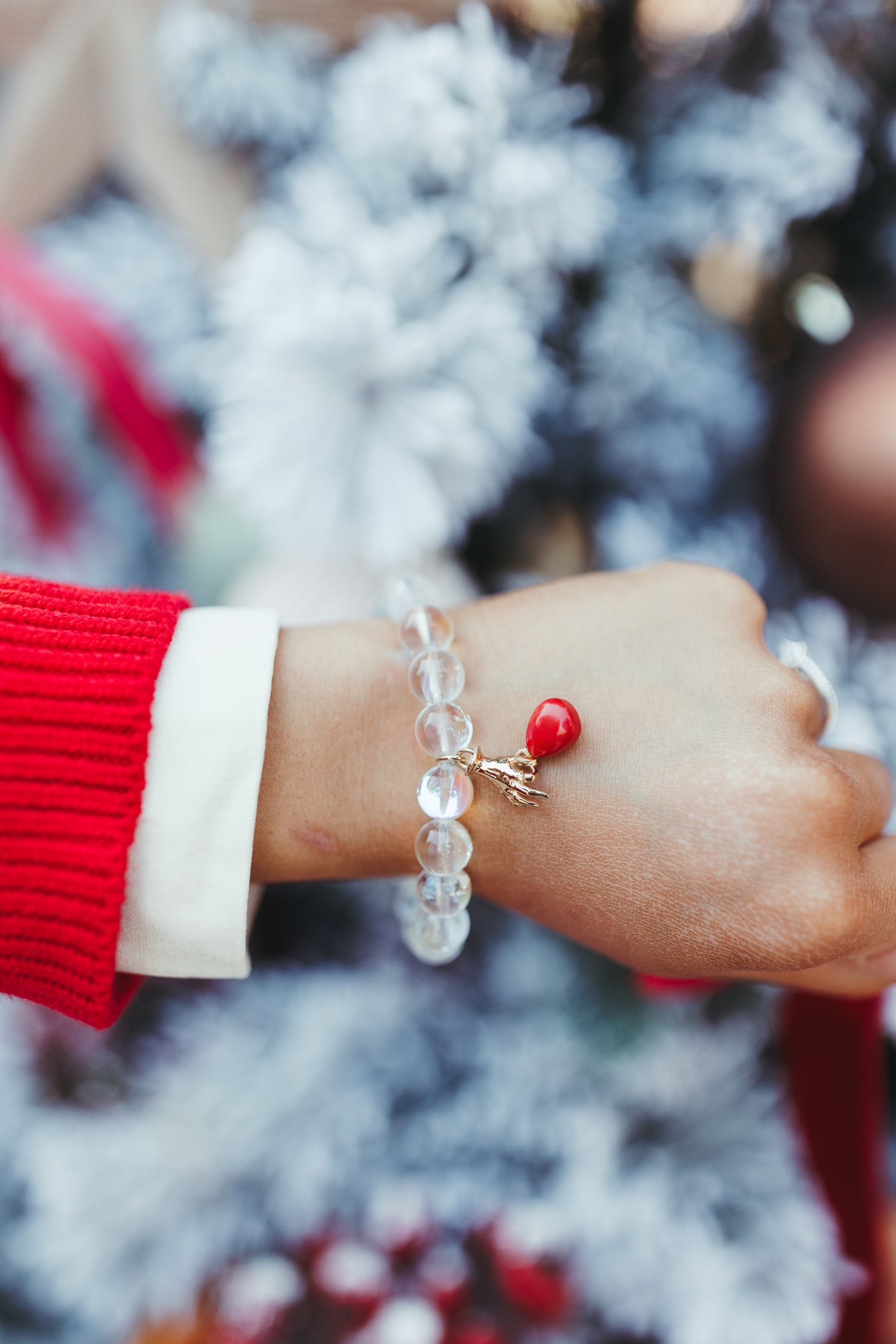 BuDhaGirl Ines Bracelet - Coral