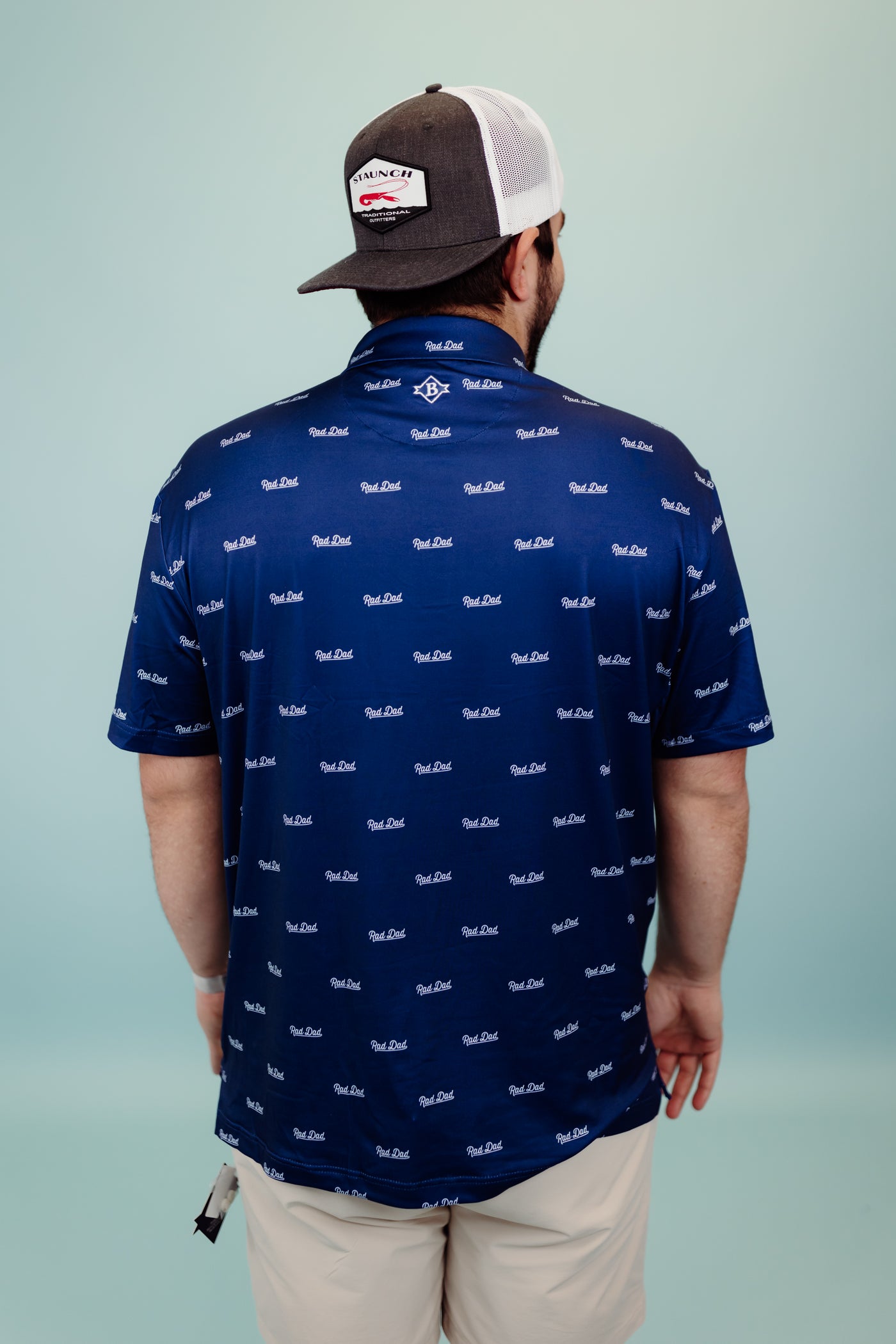 Burlebo Performance Polo - Rad Dad - Navy