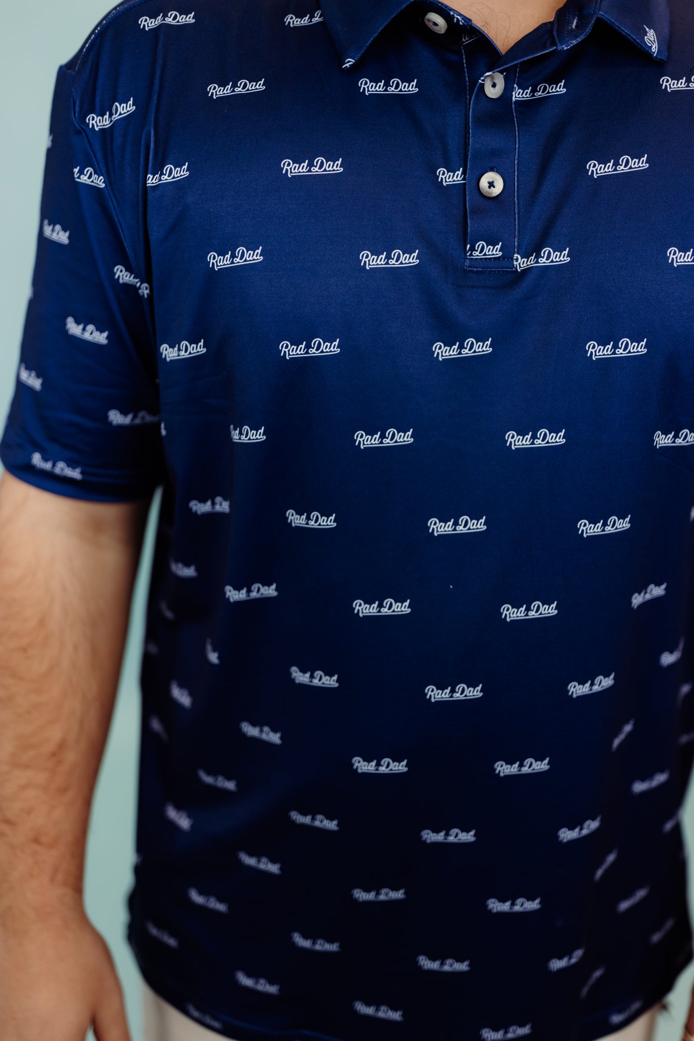 Burlebo Performance Polo - Rad Dad - Navy