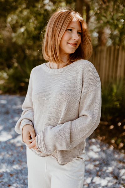 Z Supply Emerson Sweater in Oatmeal Heather