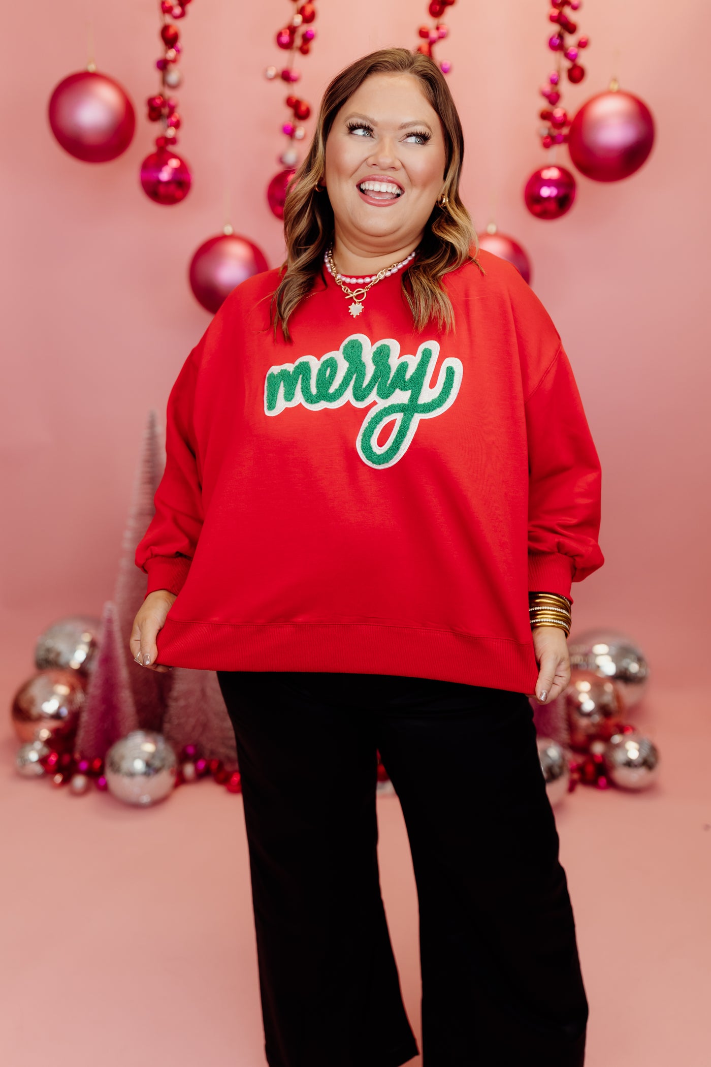 Mary Square Millie Sweatshirt- Merry