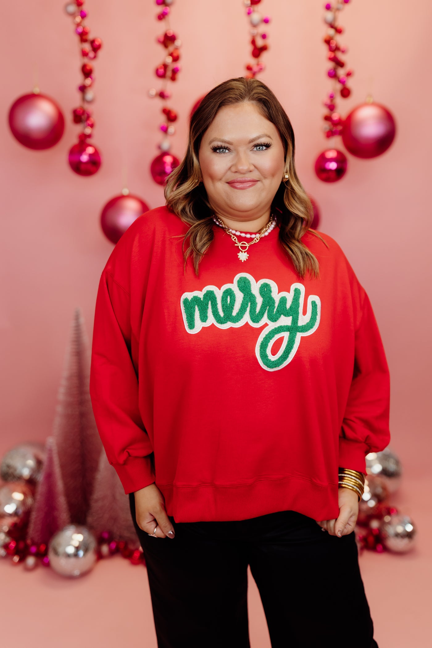 Mary Square Millie Sweatshirt- Merry