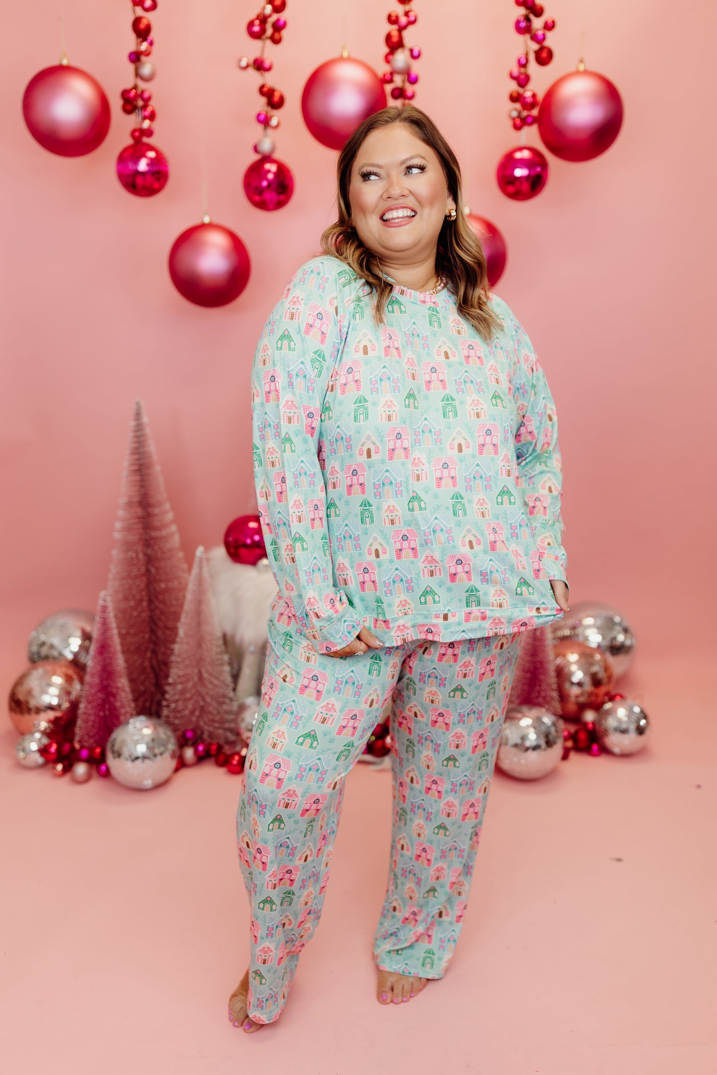 Mary Square Annie Pant Set in Home Sweet Home