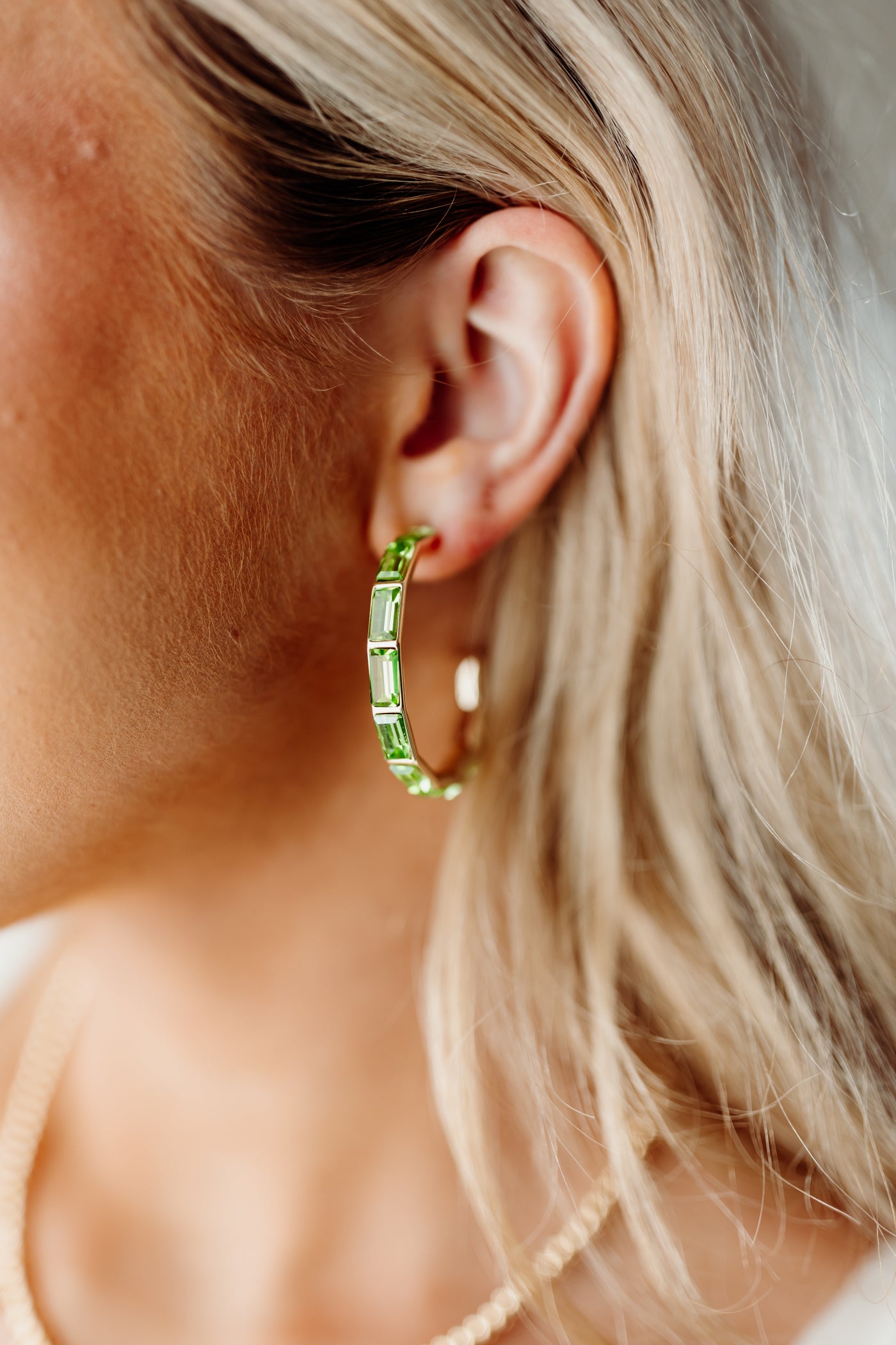 Michelle McDowell Kora Earrings - Lime