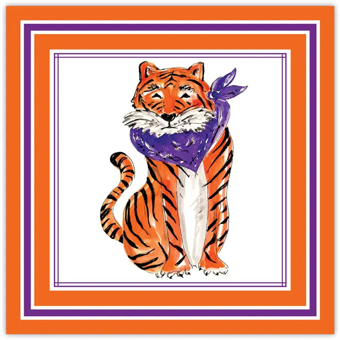 Rosanne Beck LSU Tiger Square Placemat (Pack of 20)