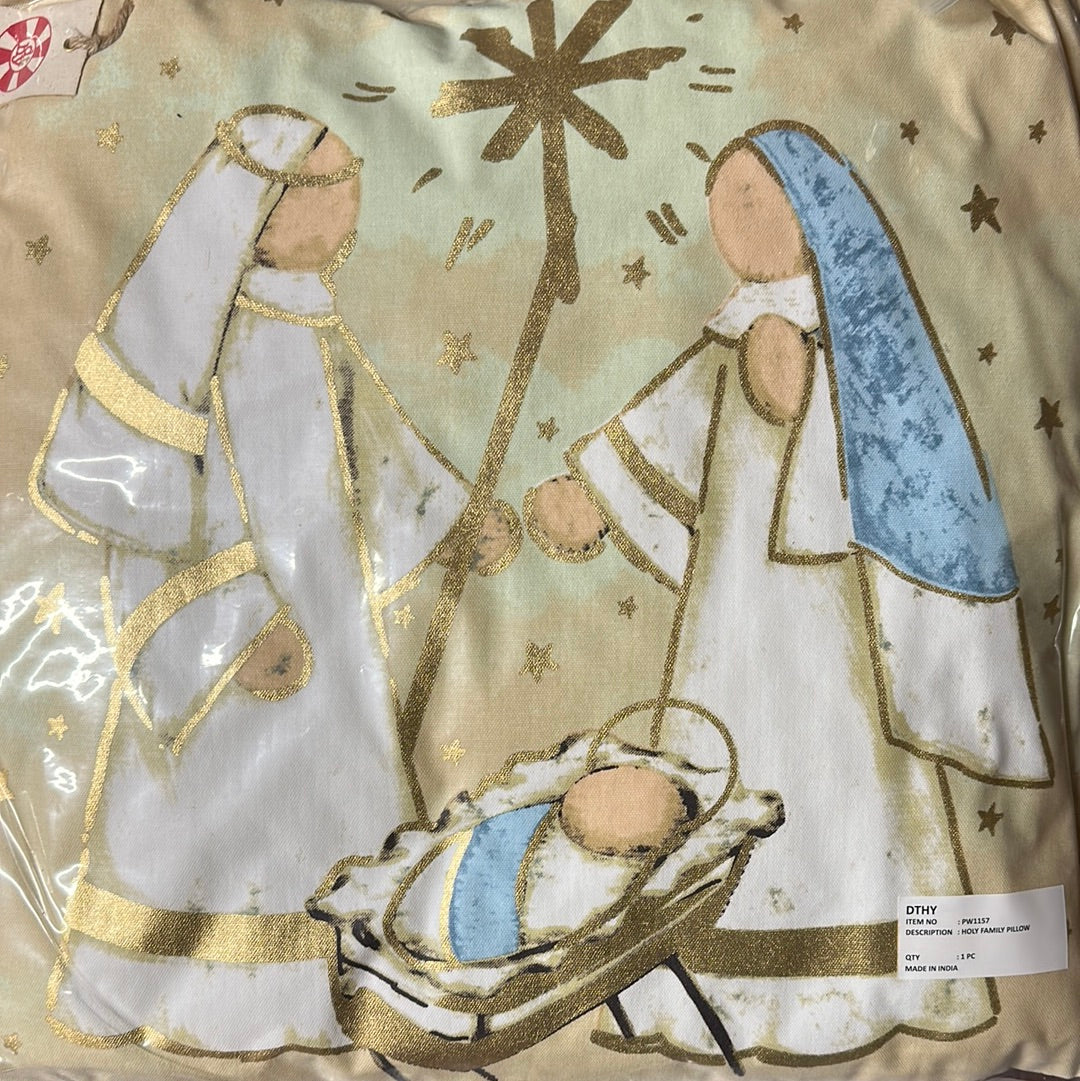 Guess & Co. Holy Family Pillow