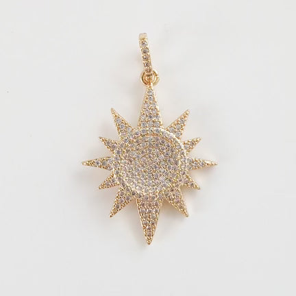 Virtue Pave Sun Charm