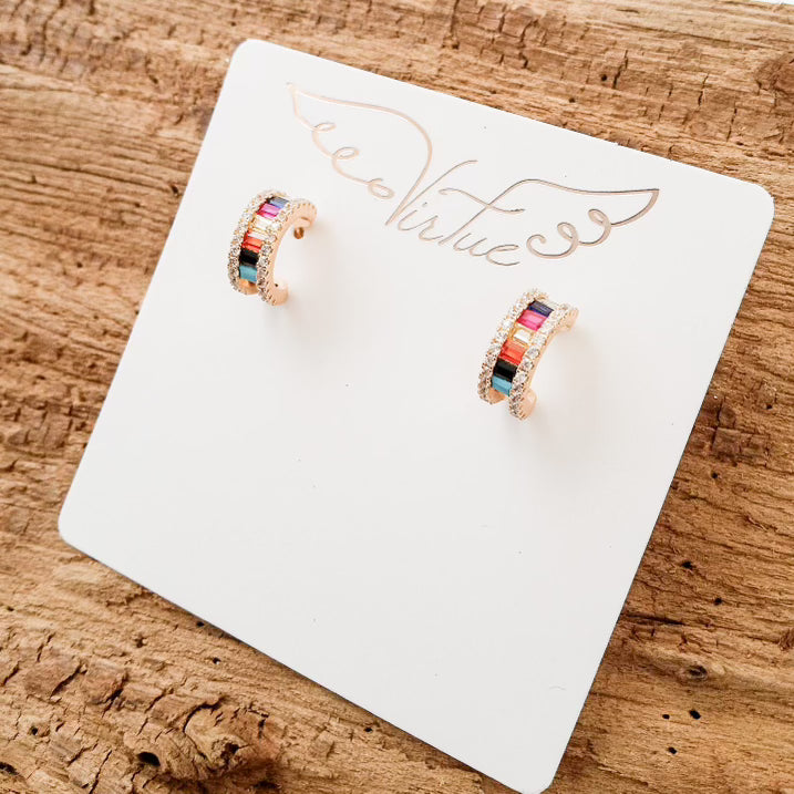 VIRTUE RAINBOW HOOPS