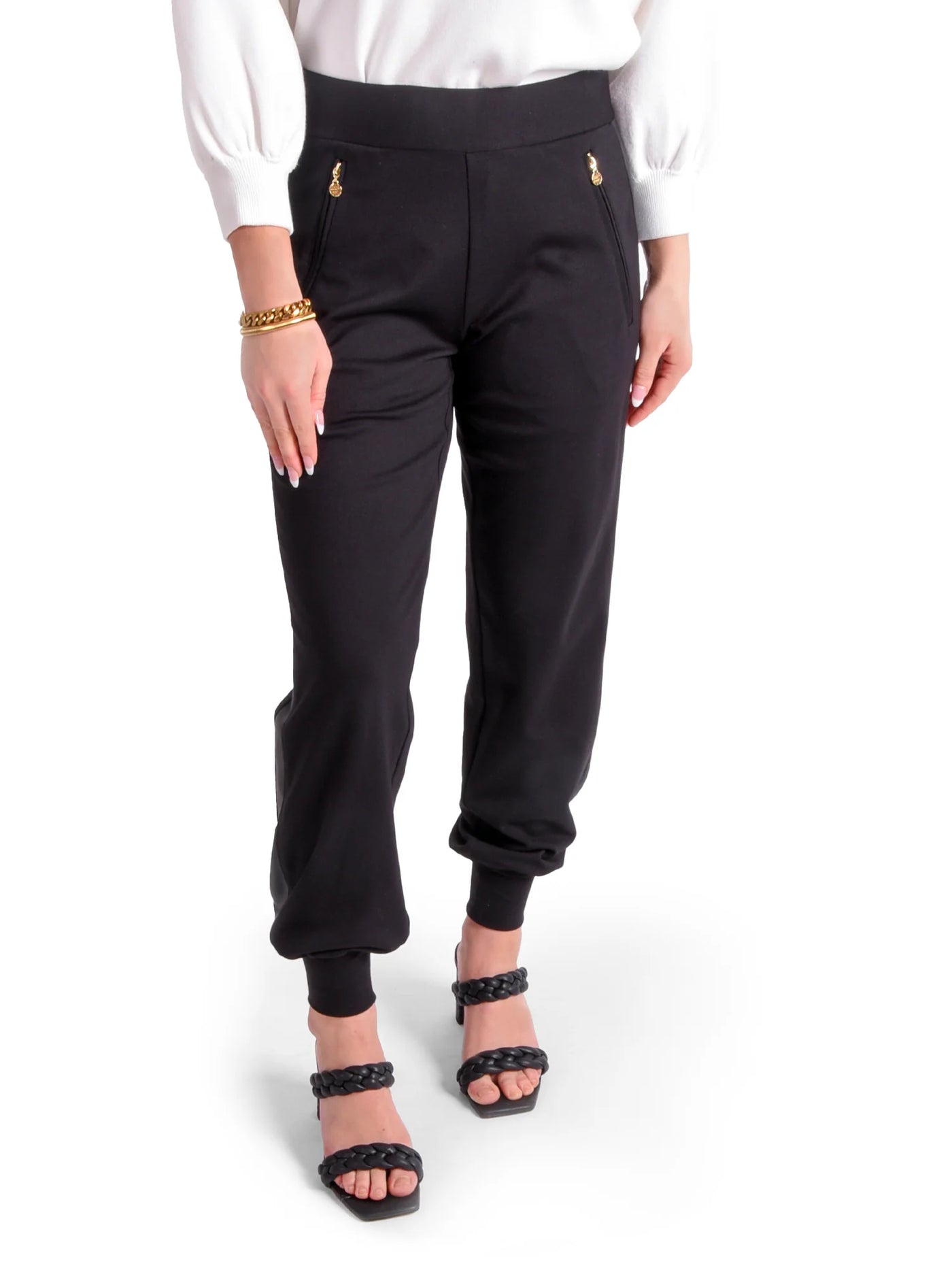 Emily McCarthy Downtown Jogger Black Ponte