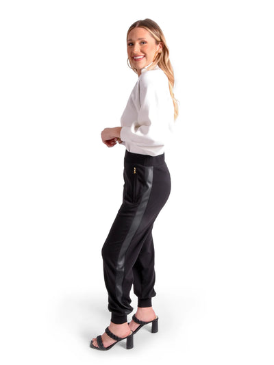 Emily McCarthy Downtown Jogger Black Ponte