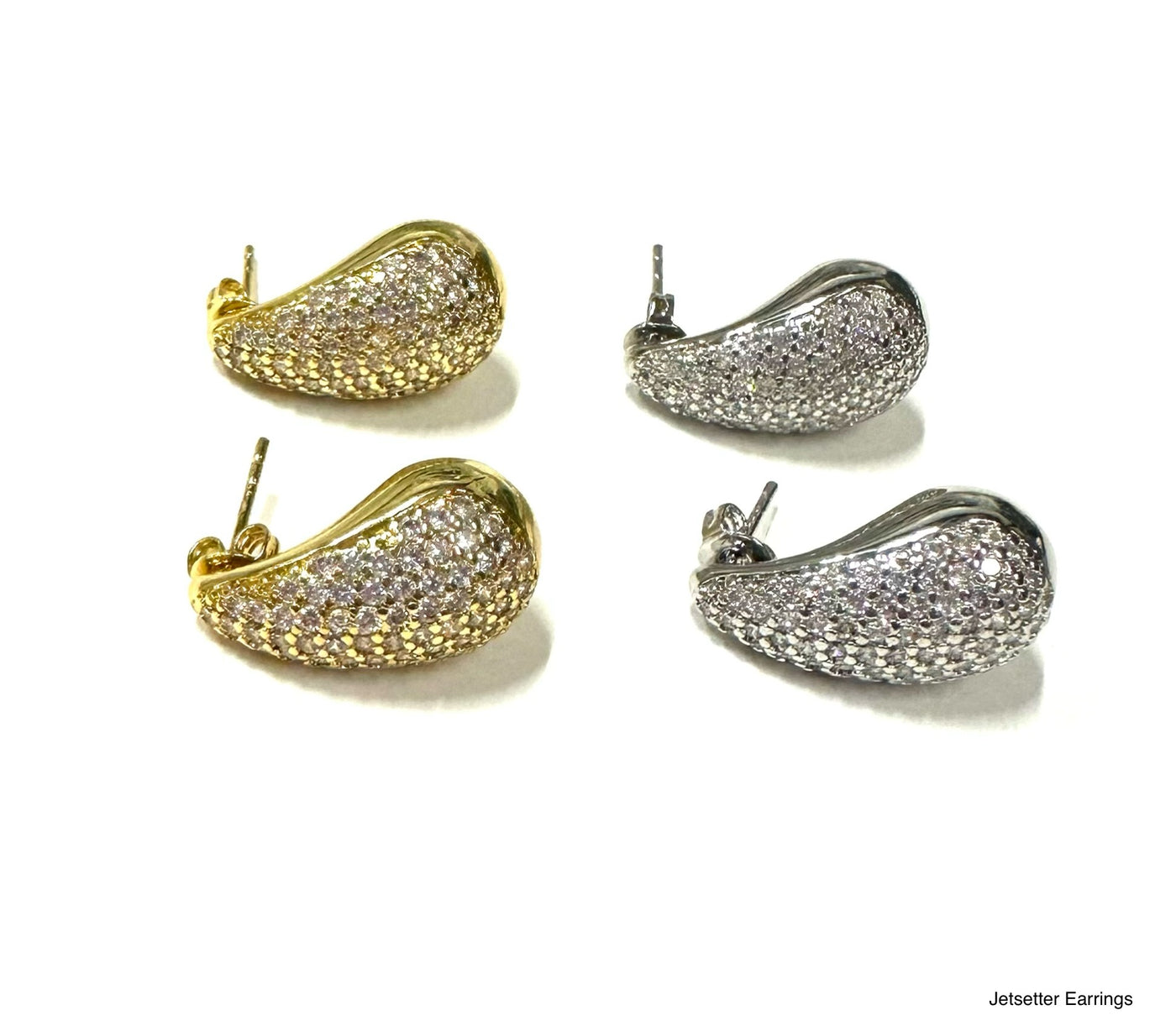 B.B. Lila Jetsetter Studs