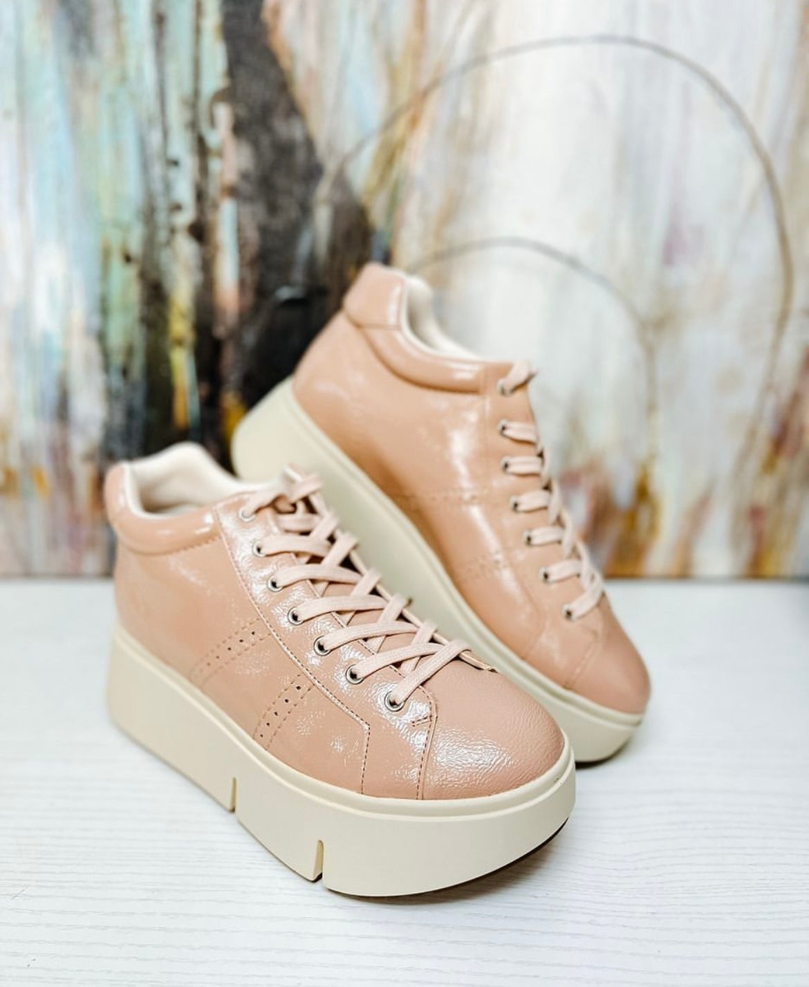 NakedFeet Essex Sneaker in Rosette