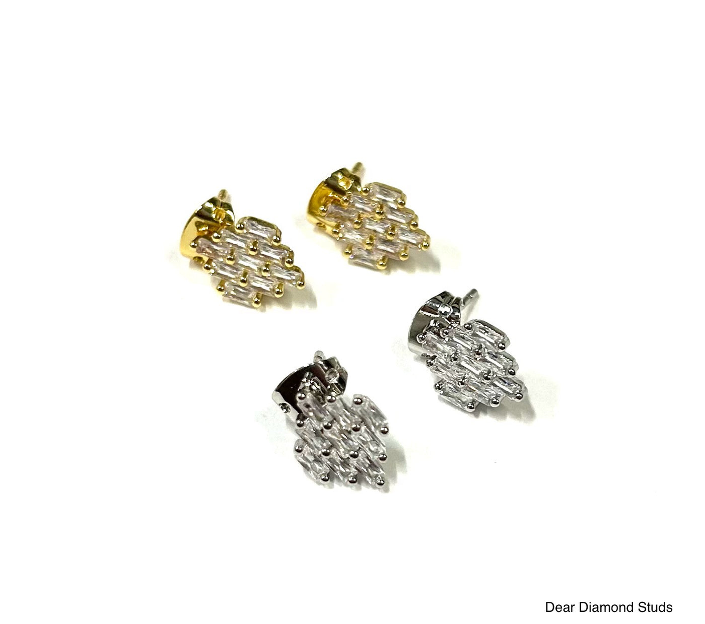 B.B. Lila Dear Diamond Studs