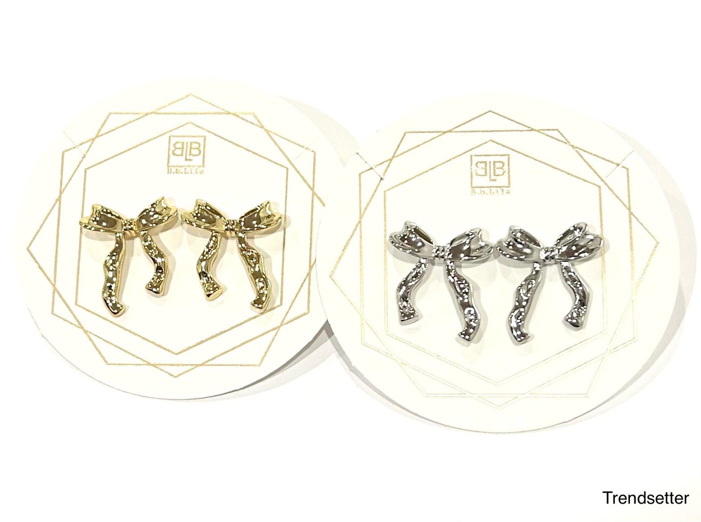 B.B. Lila Trendsetter Studs