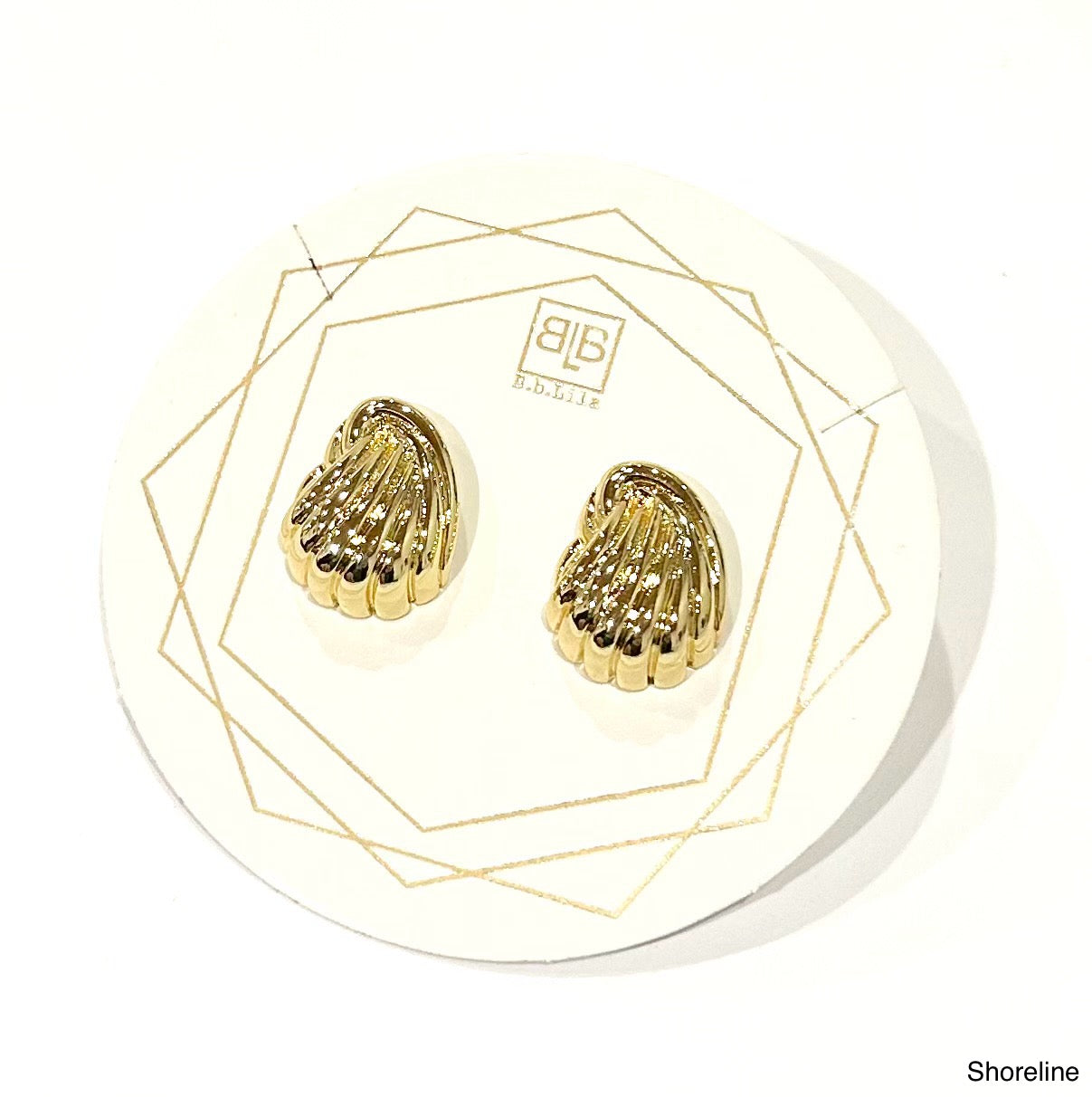 B.B. Lila Shoreline Studs