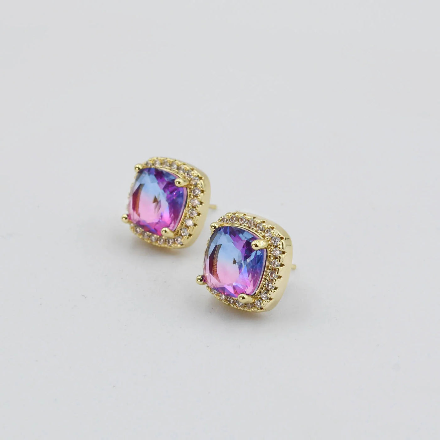 Treasure Jewels Royal Stud Earrings in Royal