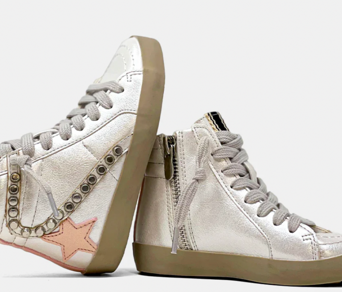 ShuShop RiRi Kids Sneakers in Pearl