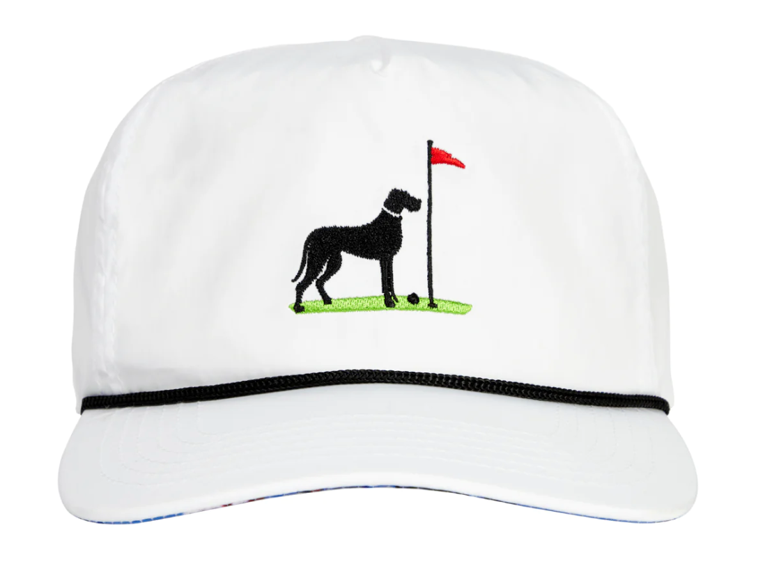 Proud 90 Big Dog Rope Hat - All White