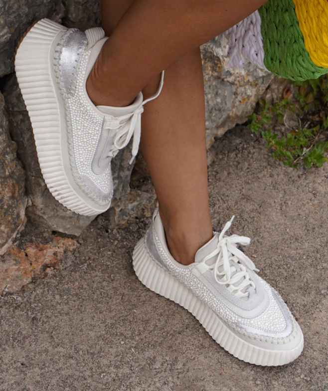 Dolce Vita Dolen Vanilla Pearl Sneaker