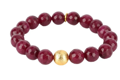 BuDhaGirl Bianca Bracelet - Ruby