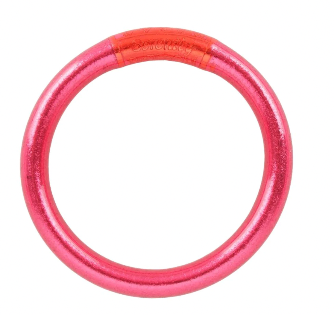 BuDhaGirl Tzubbie Pink All Weather Bangle