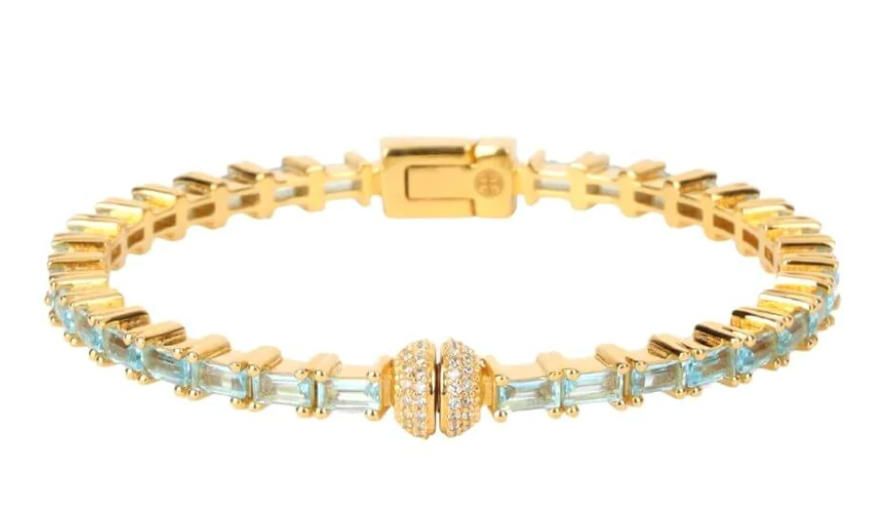 BuDhaGirl Aurora Bracelet - Sky Blue Topaz