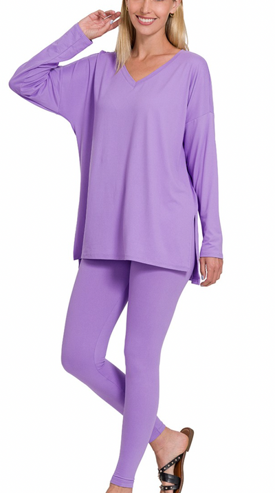 Ultra Soft Long Sleeve Tee and Legging Set