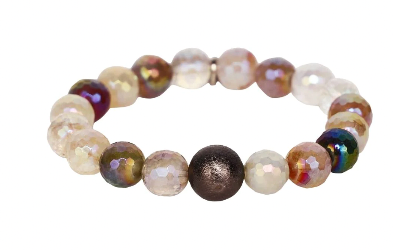 BuDhaGirl Mélange Bracelet - Flint