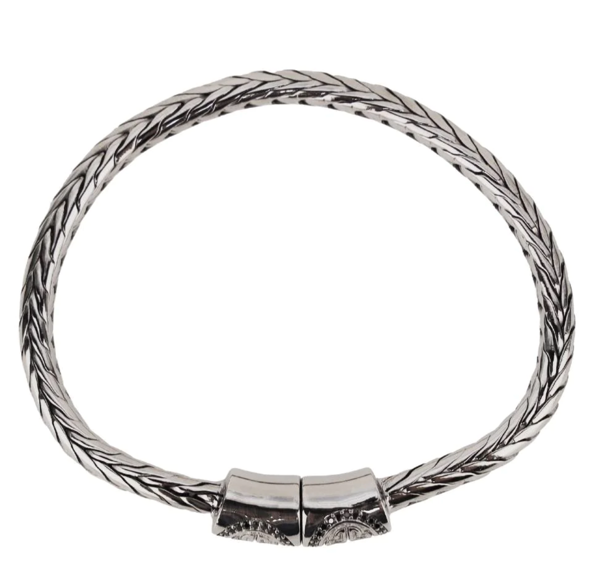 BuDhaGirl Python Bracelet - Gunmetal