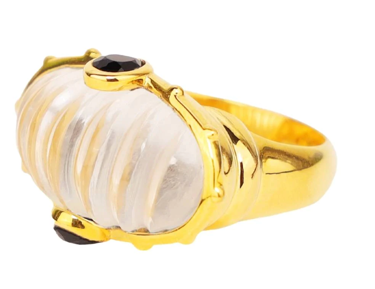 BuDhaGirl Dome Ring - Clear