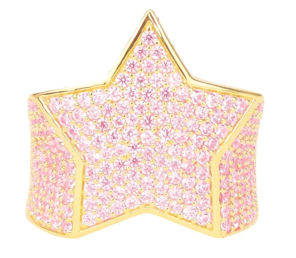 BuDhaGirl Lonestar Ring- Pink