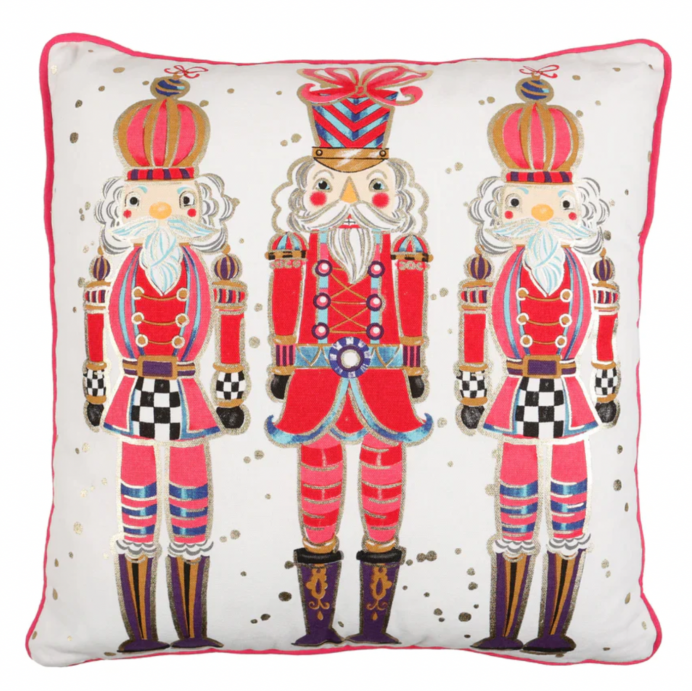 Guess & Co. Nutcracker Trio Pillow