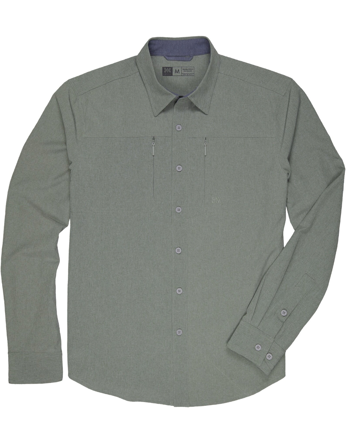 Dakota Grizzly "Boone" Shirt in Palm Heather