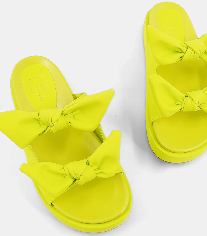 ShuShop KiKi Sandal in Lime