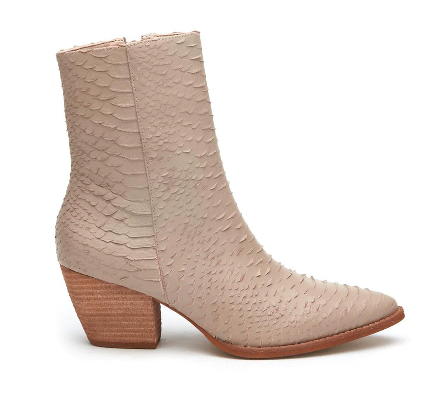 Matisse Caty Taupe Snake Boots