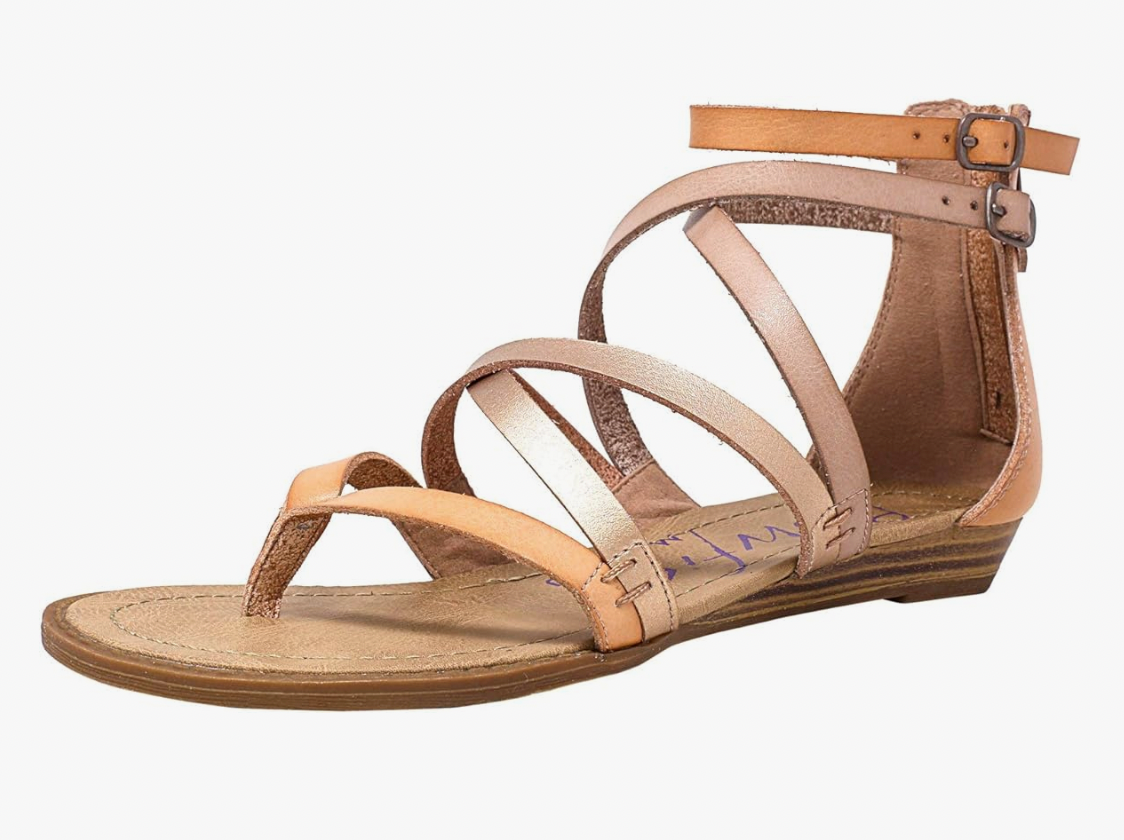 Bungalow Blonde/Pearl Rose Gold Blush Sandal