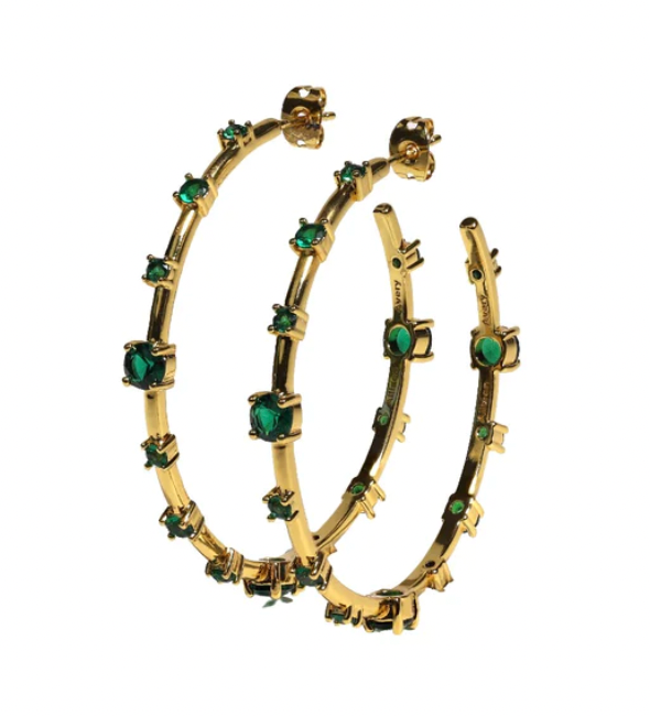 Allison Avery Magic Hoops - Emerald