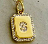 Allison Avery Initial Charm