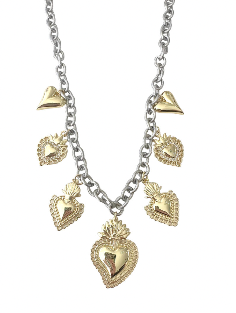 Gemelli Multi Metal Elizabeth Necklace