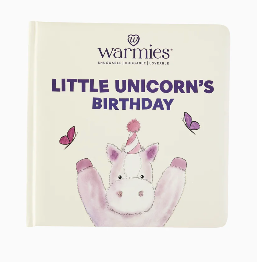 Warmies Little Unicorn's Birthday Board Book