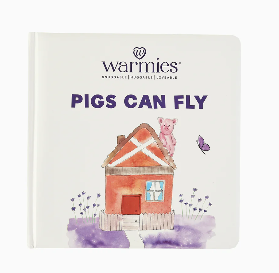 Warmies Pigs Can Fly Board Book