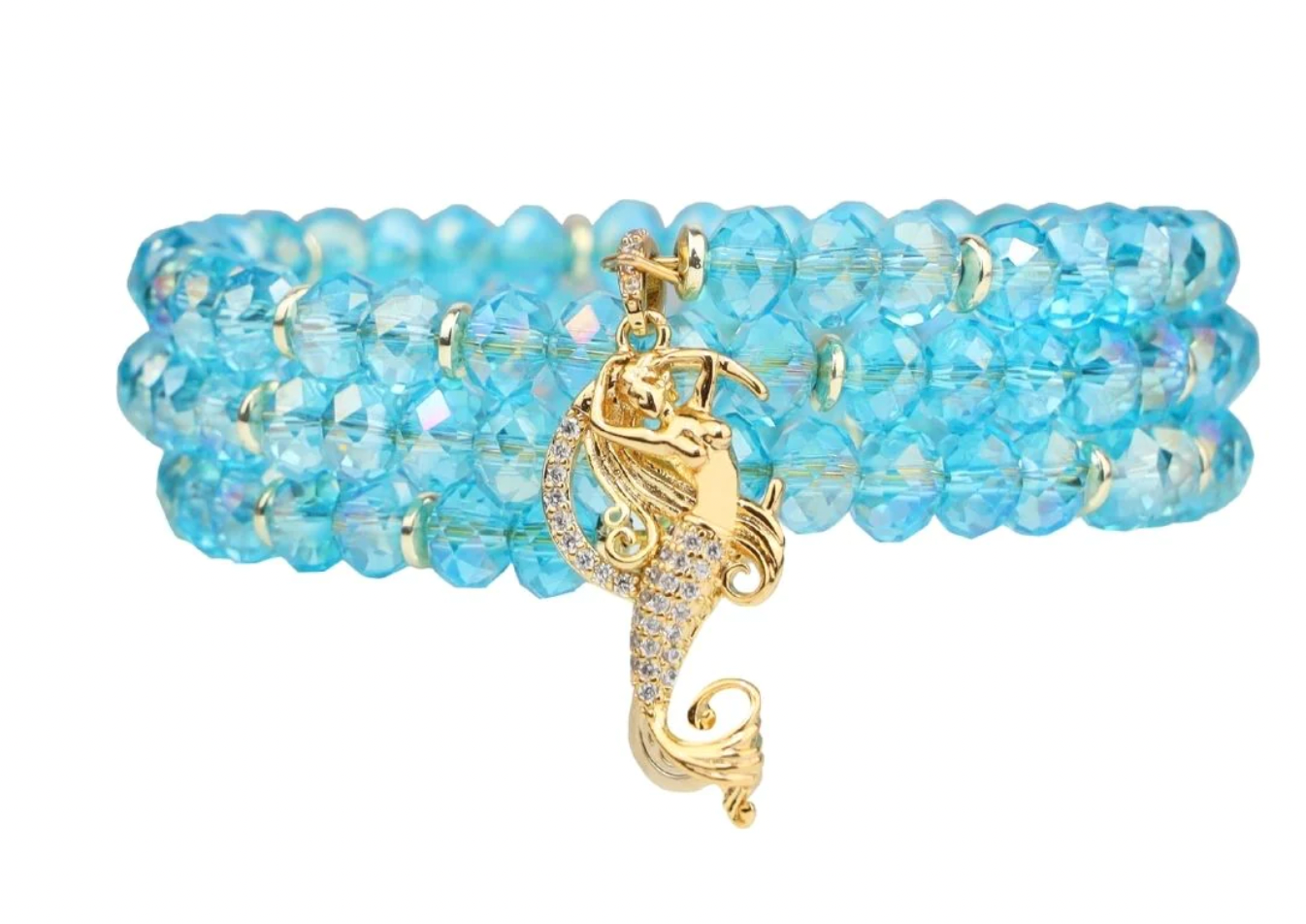 BuDhaGirl Ariel Wrist Wrap - Aqua