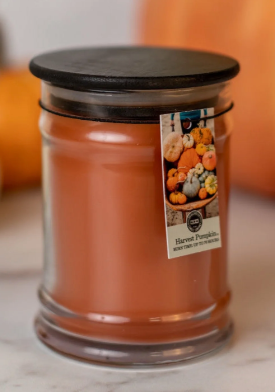 Bridgewater Harvest Pumpkin Small Jar Candle 8oz