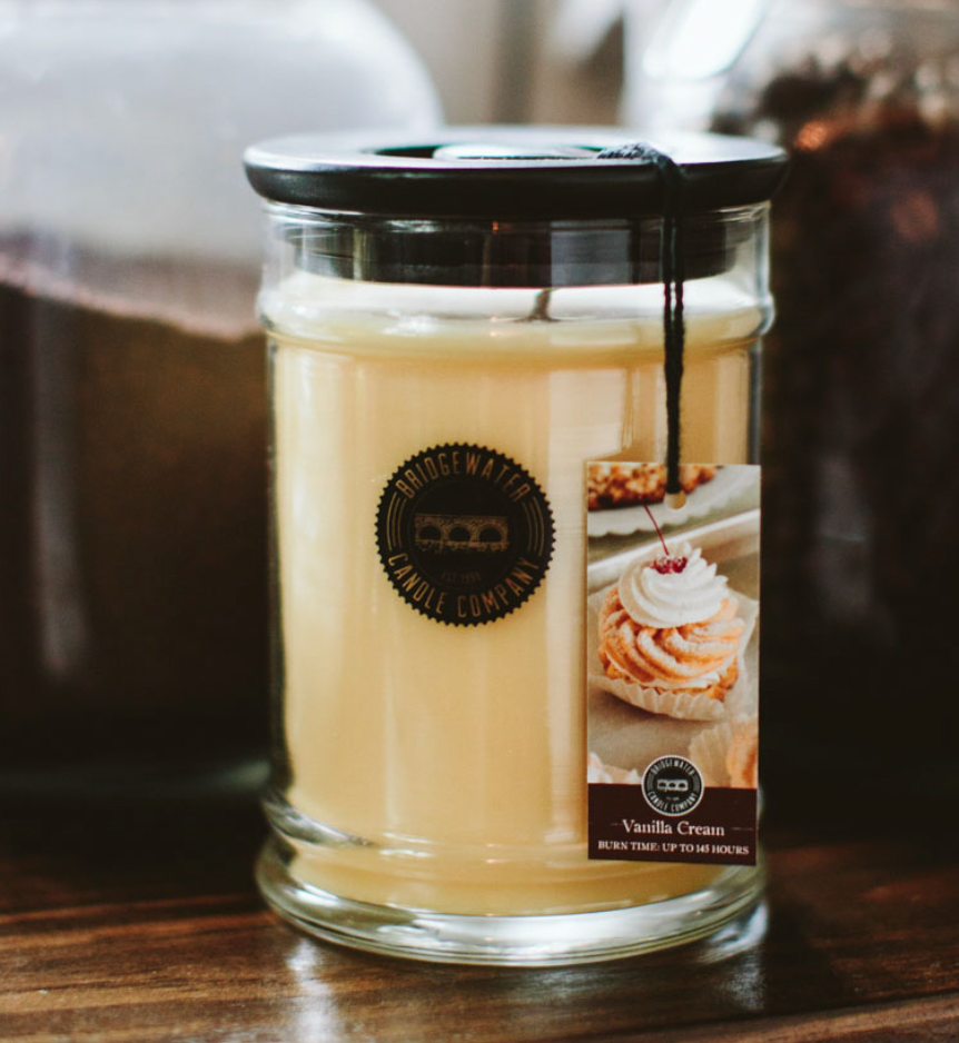 Bridgewater Vanilla Cream Large Jar Candle