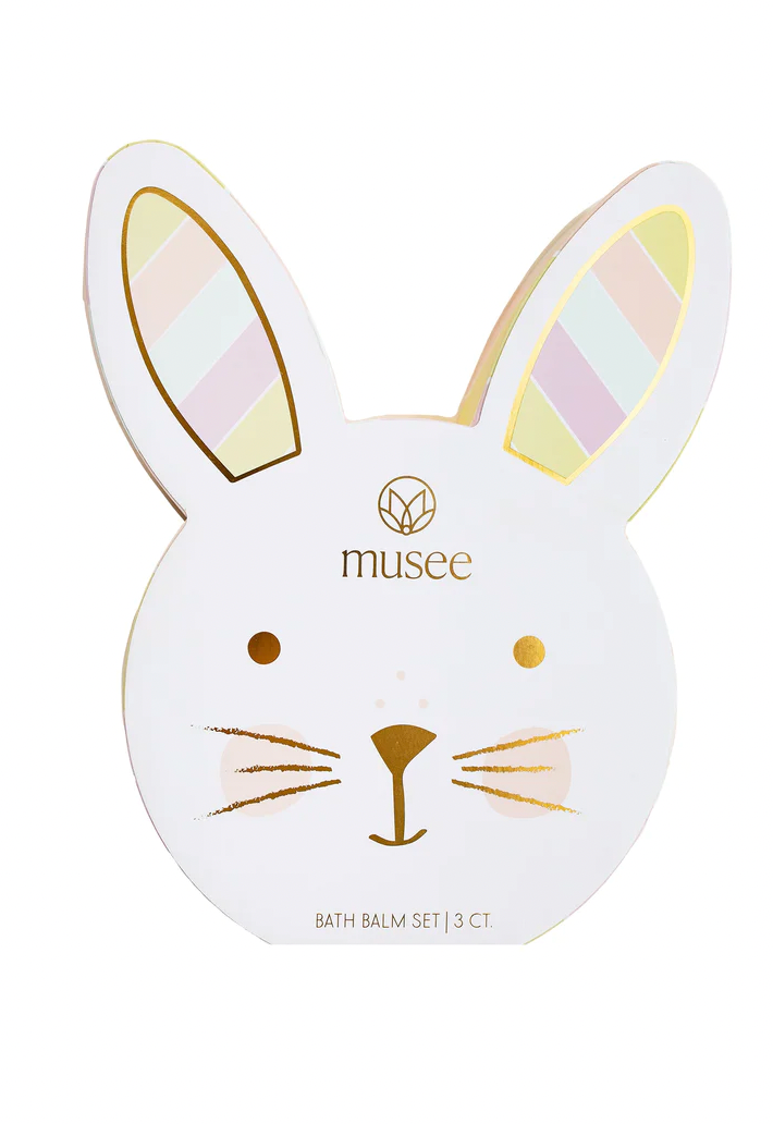 Musee Bunny Three Piece Bath Balm Set