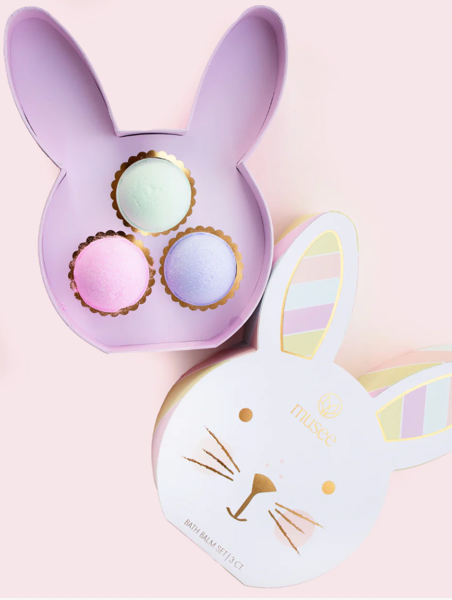 Musee Bunny Three Piece Bath Balm Set