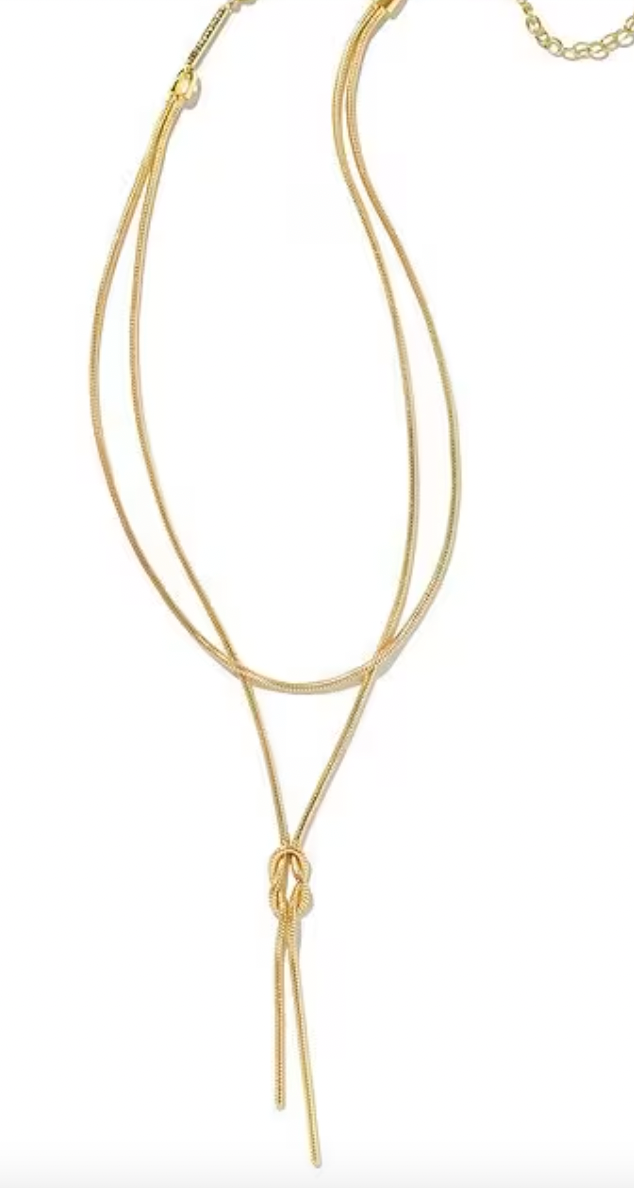 Kendra Scott Gold Y Annie Necklace