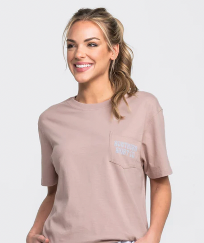 Southern Shirt Mauve Shadows Gone Electric SS Tee