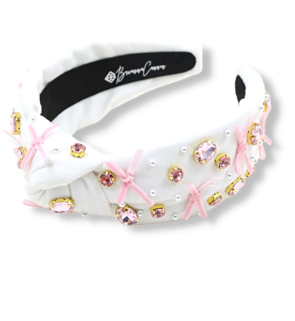 Brianna Cannon Pink Bow Headband